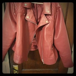 Womans leather jacket